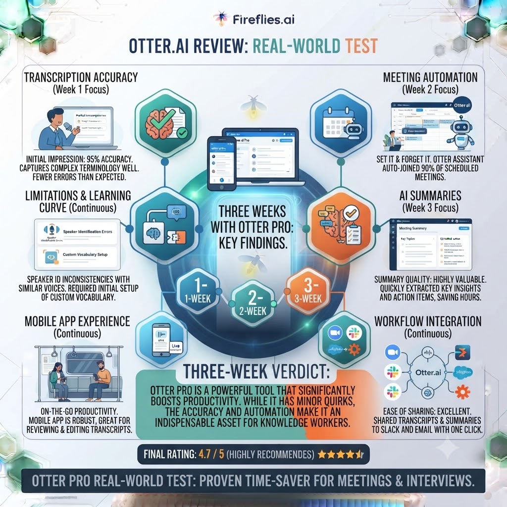 Otter.ai Review Real World Test Three Weeks With Otter Pro