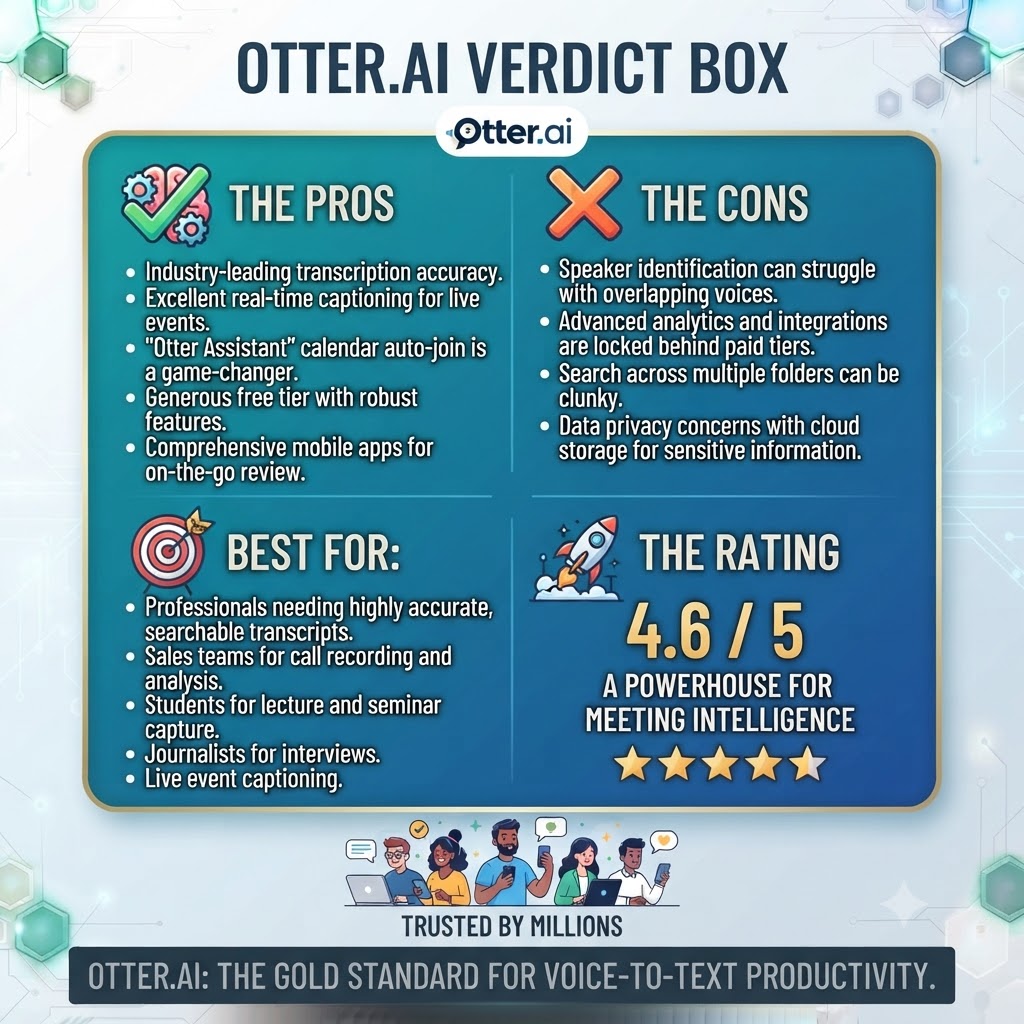 Otter.ai Verdict Box