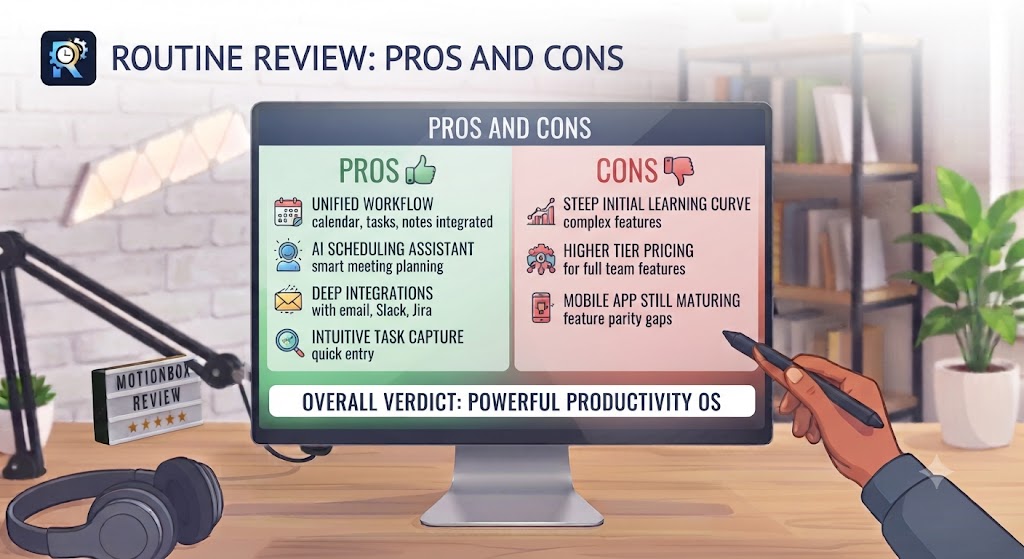 Routine Review Pros and Cons