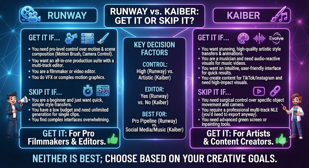 Runway vs Kaiber Get It Skip It