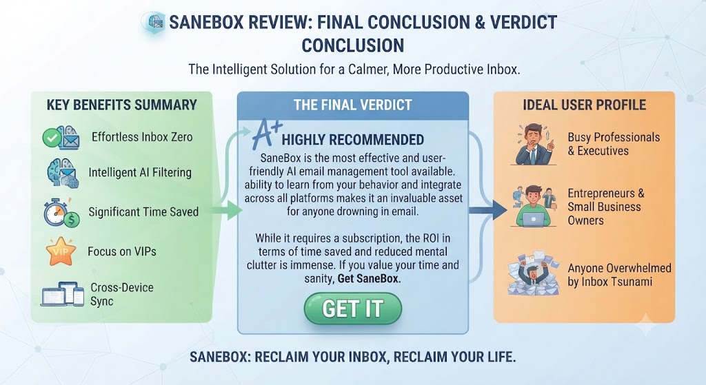 SaneBox Review Conclusion