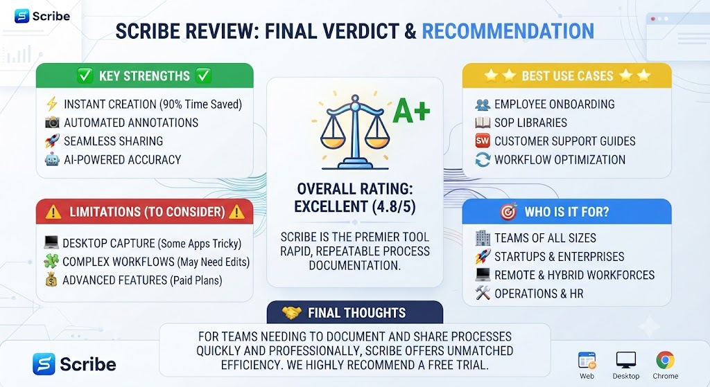 Scribe Review Conclusion