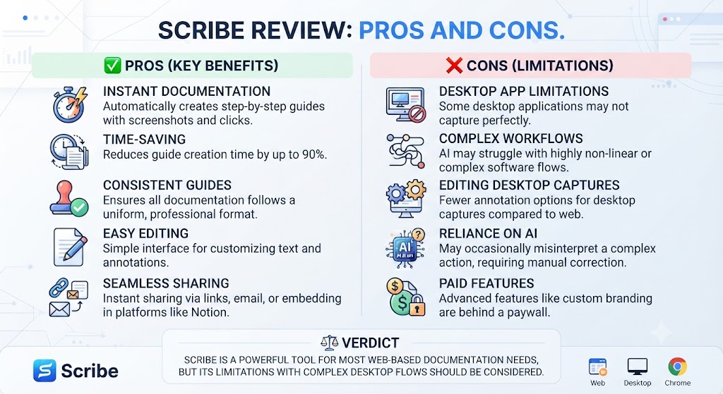 Scribe Review Pros and Cons