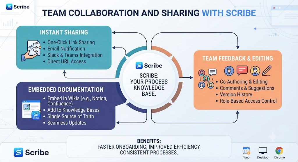 Scribe Review Team Collaboration and Sharing