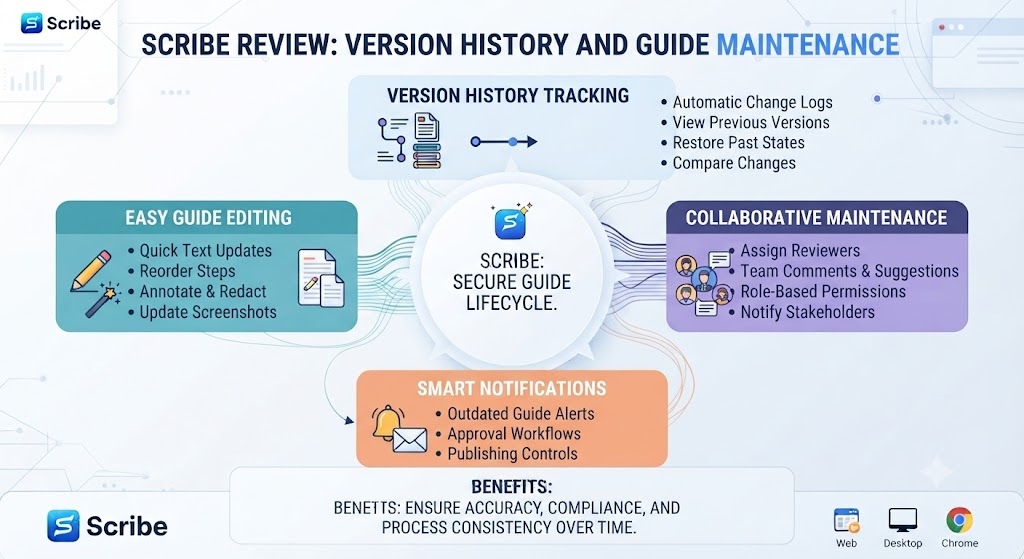 Scribe Review Version History and Guide Maintenance