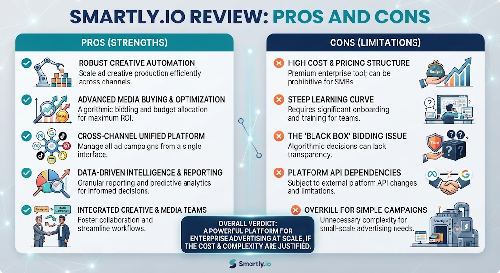 Smartly.io Review Pros and Cons