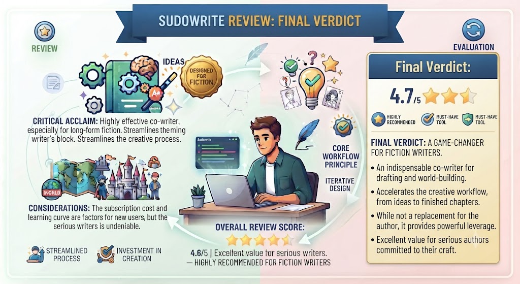 Sudowrite Review Final Verdict