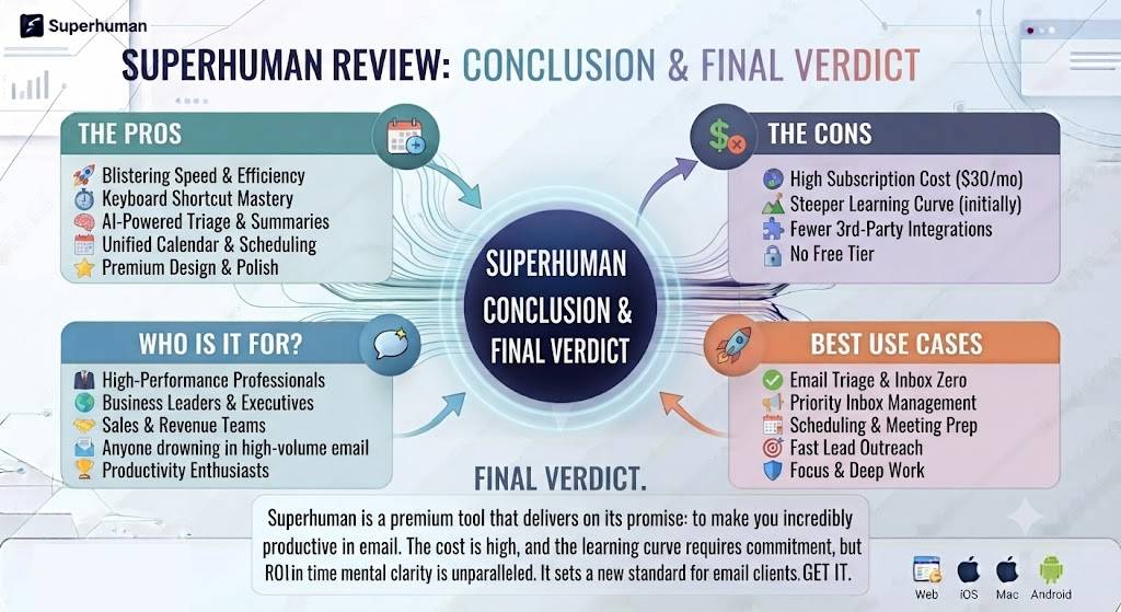 Superhuman Review Conclusion