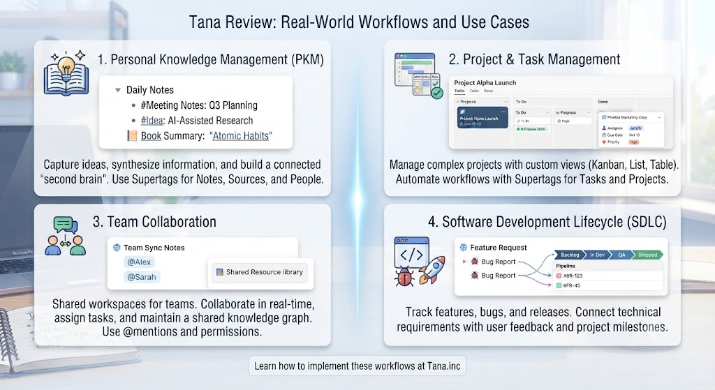 Tana Review Real World Workflows and Use Cases