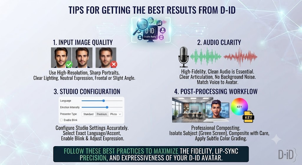 Tips for Getting the Best Results from D ID