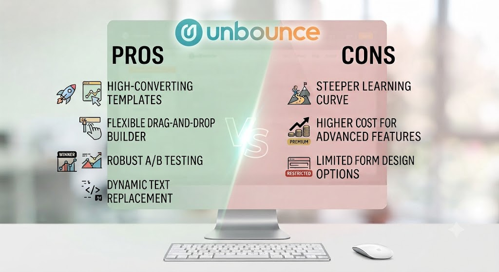Unbounce Review Pros and Cons