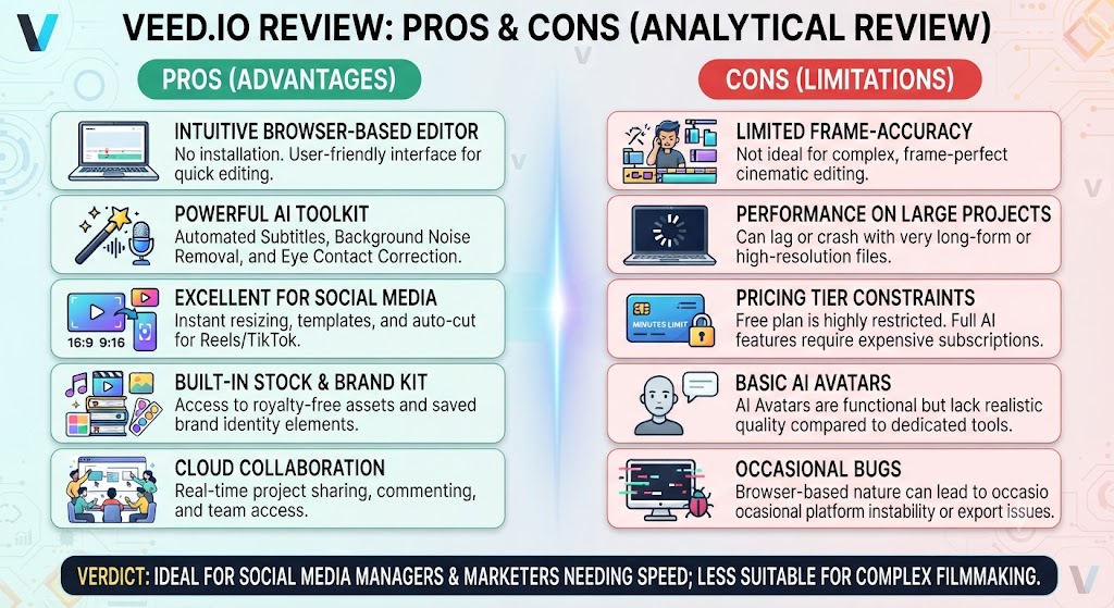 Veed.io Review Pros and Cons