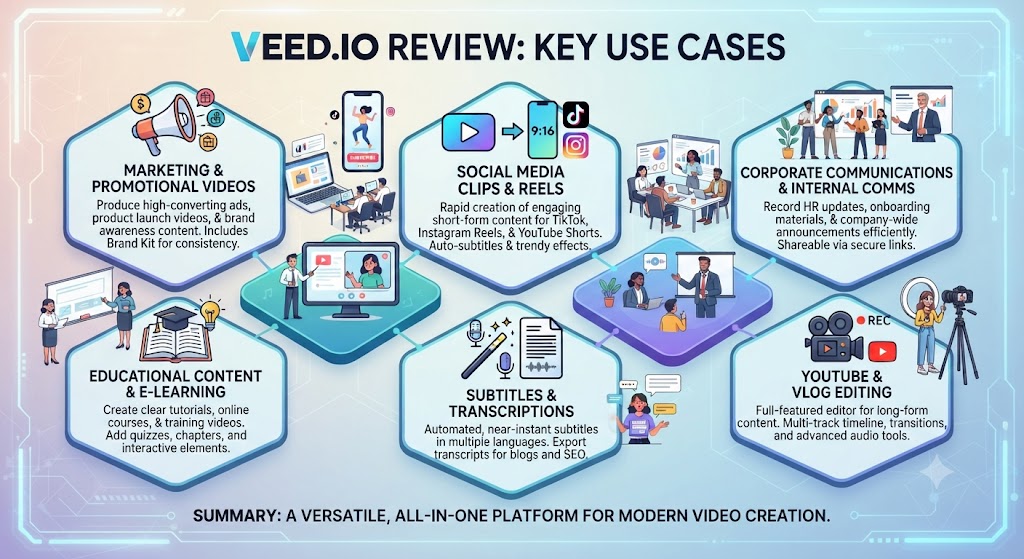 Veed.io Review Use Cases