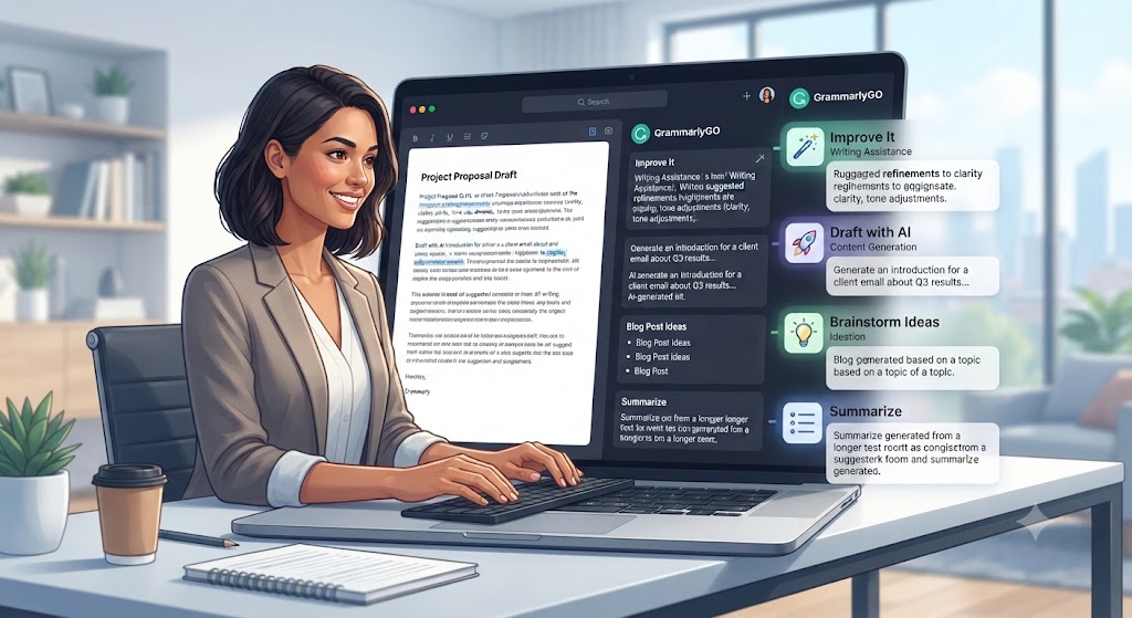 What Is GrammarlyGO ( GrammarlyGO Review )