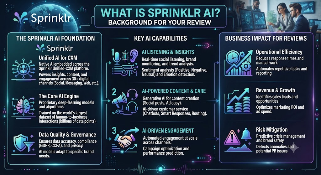 What Is Sprinklr AI Background for This Sprinklr AI Review