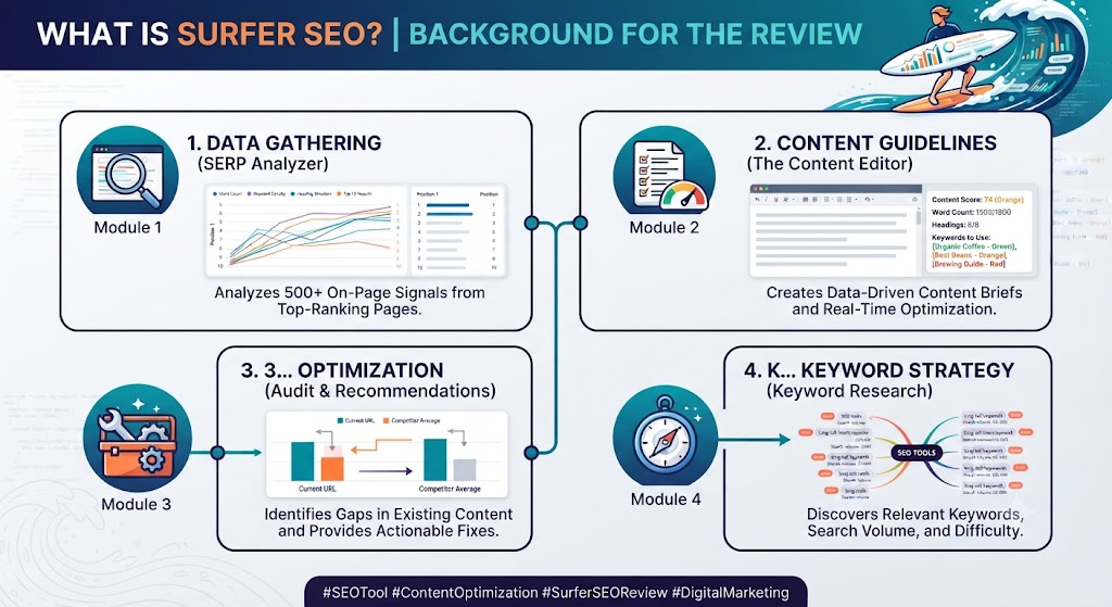 What Is Surfer SEO Background for This Surfer SEO Review