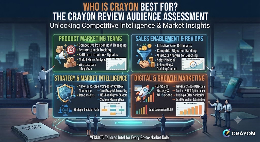 Who Is Crayon Best For The Crayon Review Audience Assessment