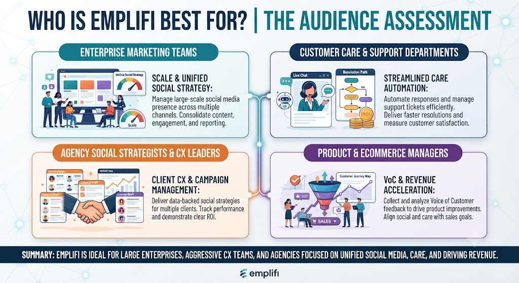 Who Is Emplifi Best For The Emplifi Review Audience Assessment
