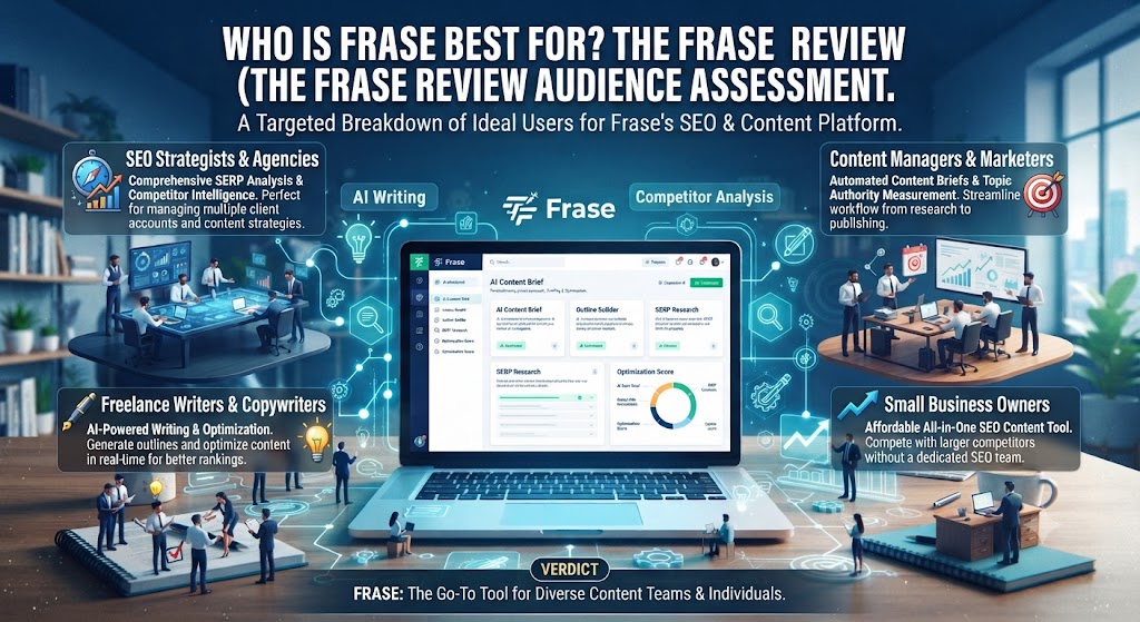 Who Is Frase Best For The Frase Review Audience Assessment