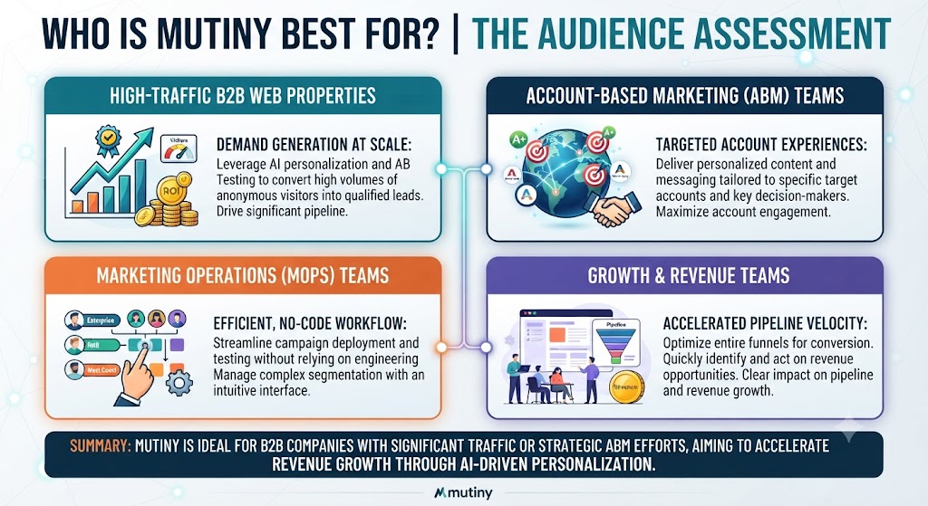 Who Is Mutiny Best For The Mutiny Review Audience Assessment