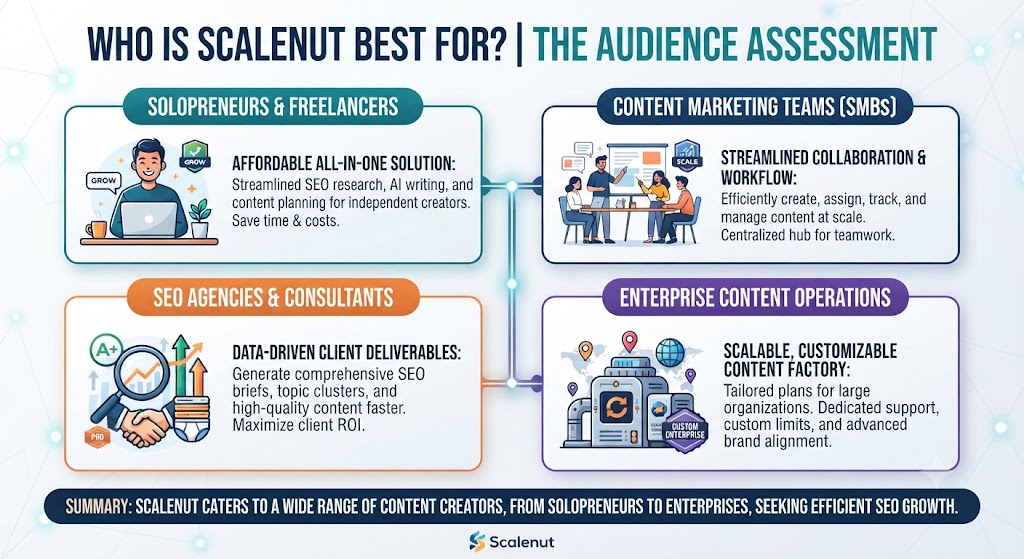Who Is Scalenut Best For The Scalenut Review Audience Assessment