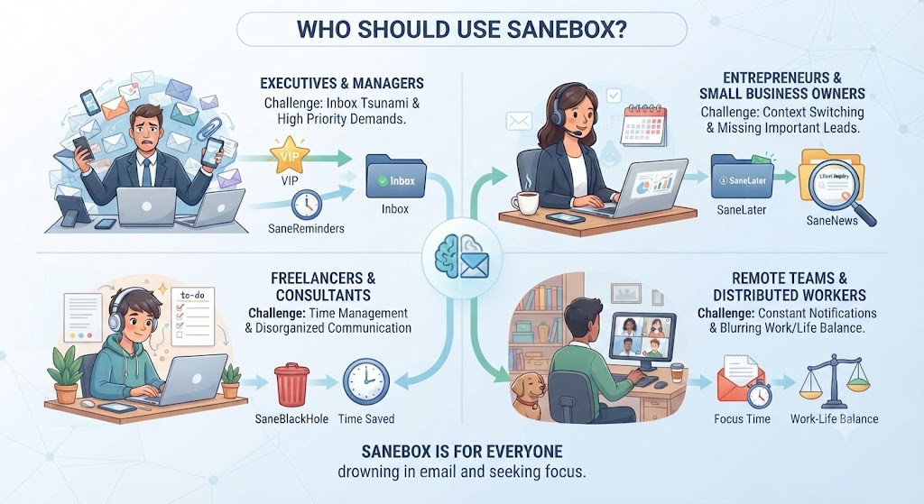 Who Should Use SaneBox