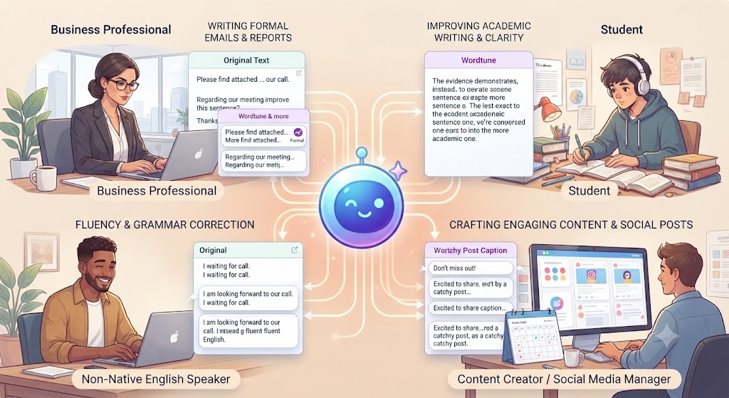 Who Wordtune Is Really For Use Cases in Practice
