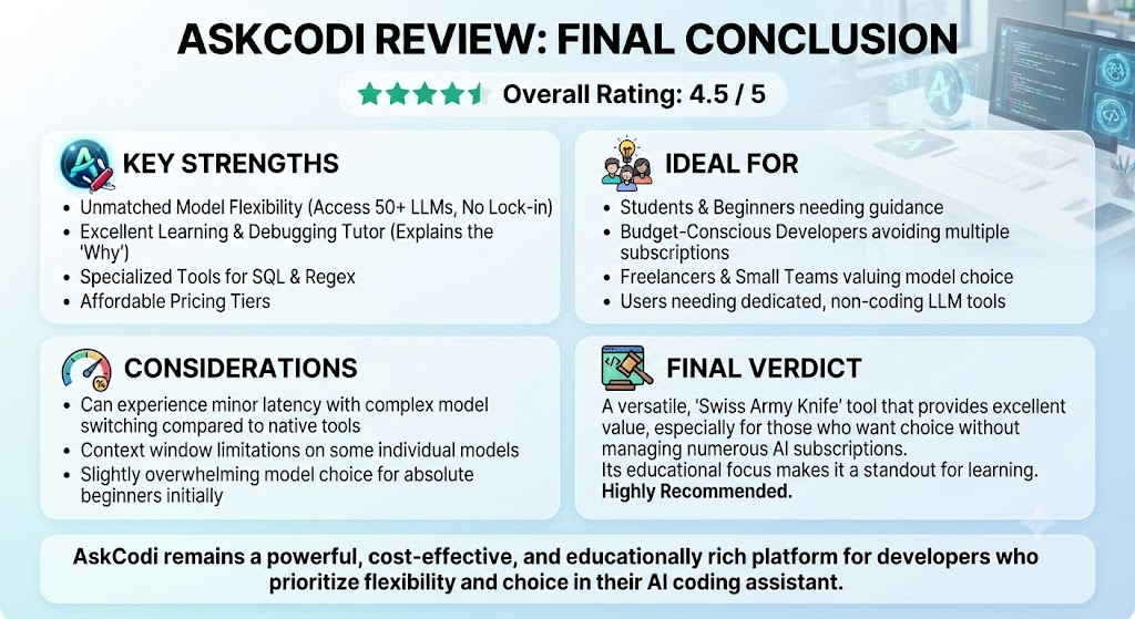 AskCodi Review Conclusion