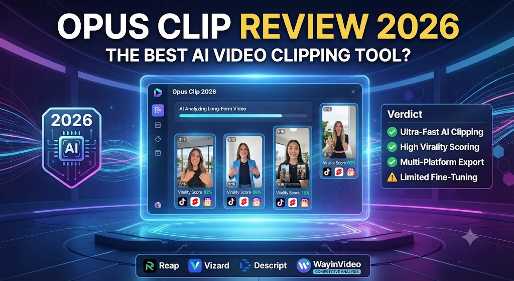 Opus Clip Review 2026: The Best AI Video Clipping Tool?