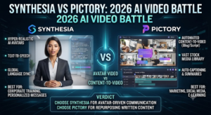 Synthesia vs Pictory 2026: AI Avatar Video vs Content-to-Video
