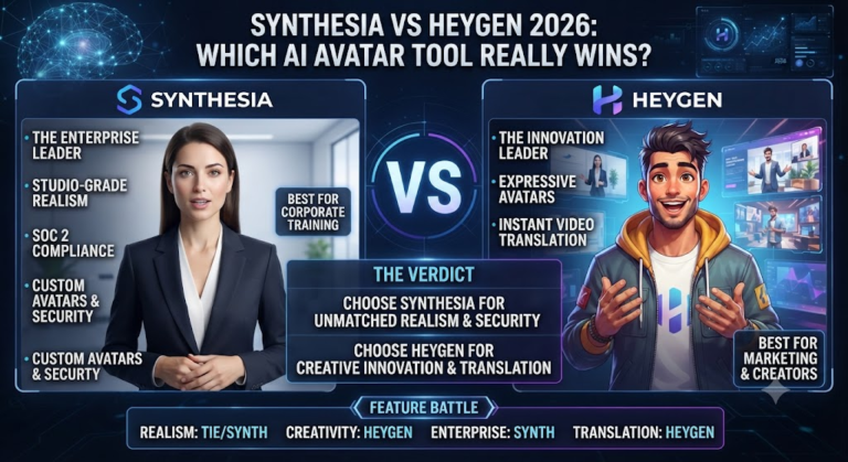 Synthesia vs HeyGen 2026: Which AI Avatar Tool Really Wins?