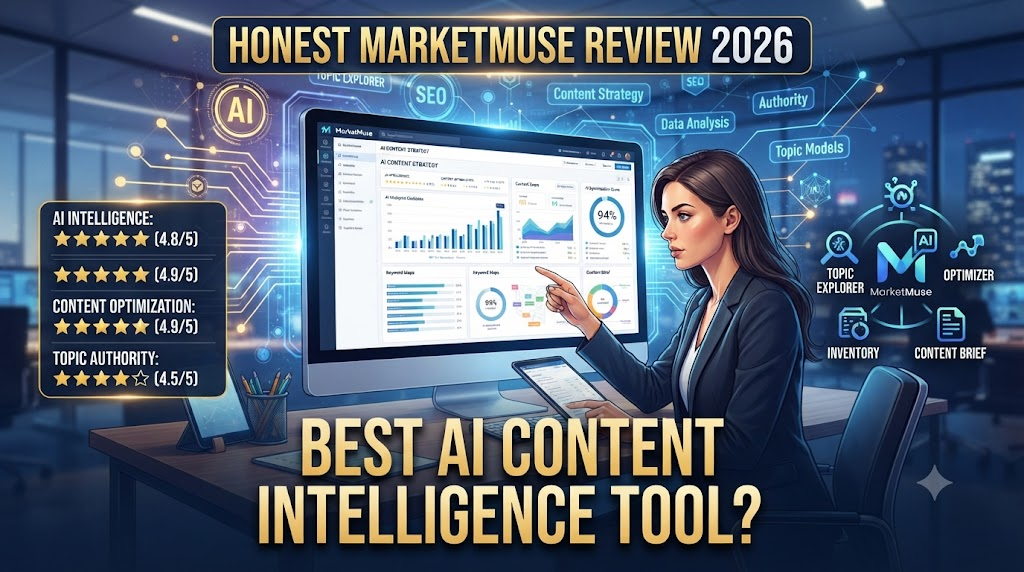 Honest MarketMuse Review 2026: Best AI Content Intelligence Tool?