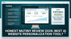 Honest Mutiny Review 2026: Best AI Website Personalization Tool?