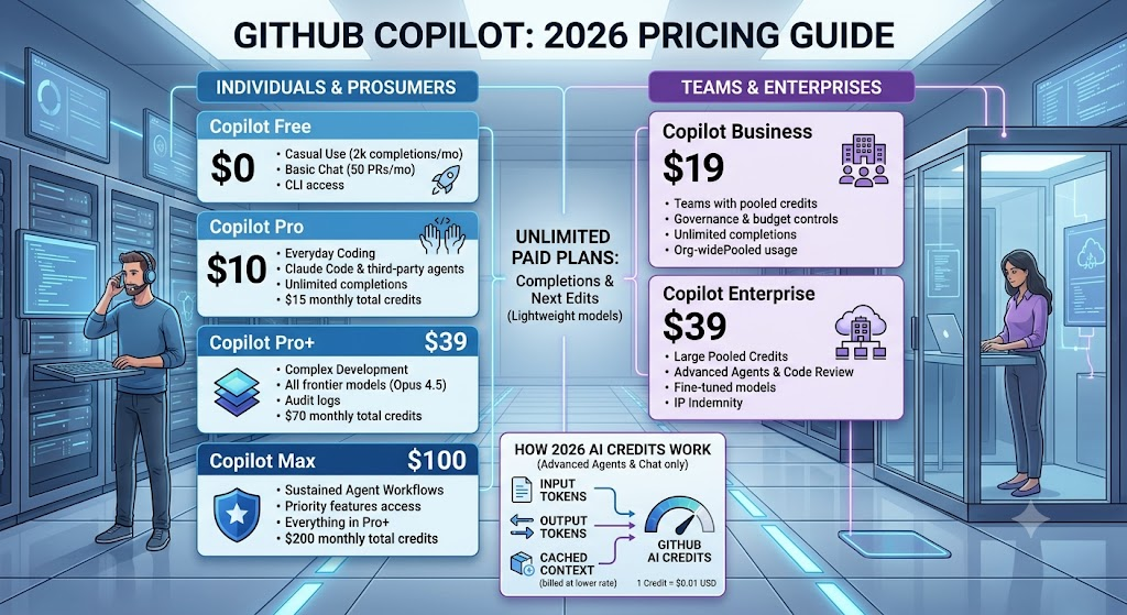 GitHub Copilot Pricing (2026)