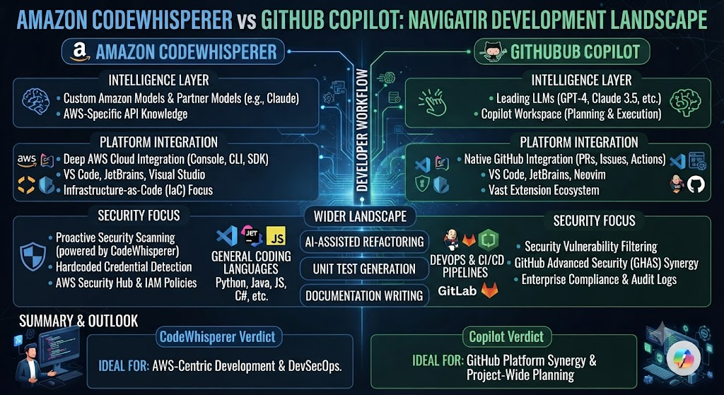 Amazon CodeWhisperer vs GitHub Copilot: The Wider Landscape