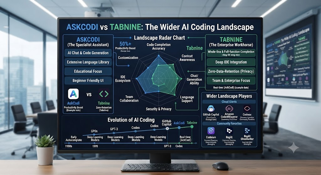 AskCodi vs Tabnine: The Wider Landscape
