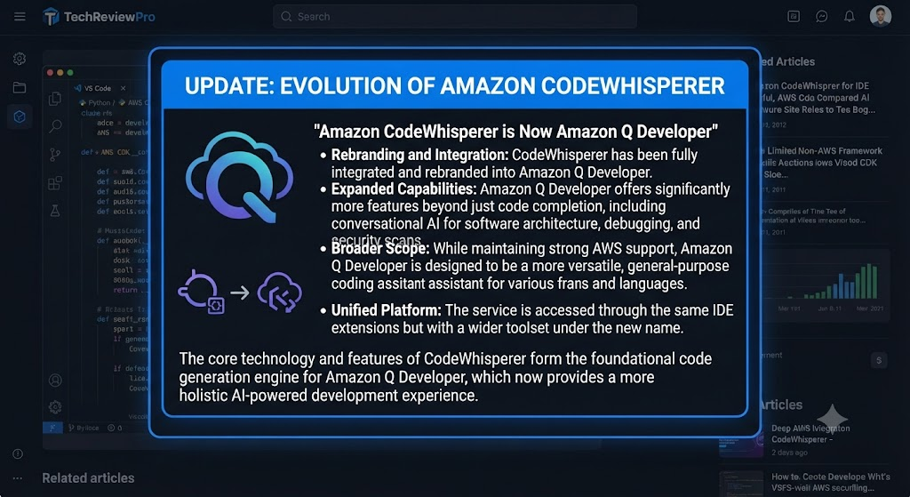 What Happened to Amazon CodeWhisperer?