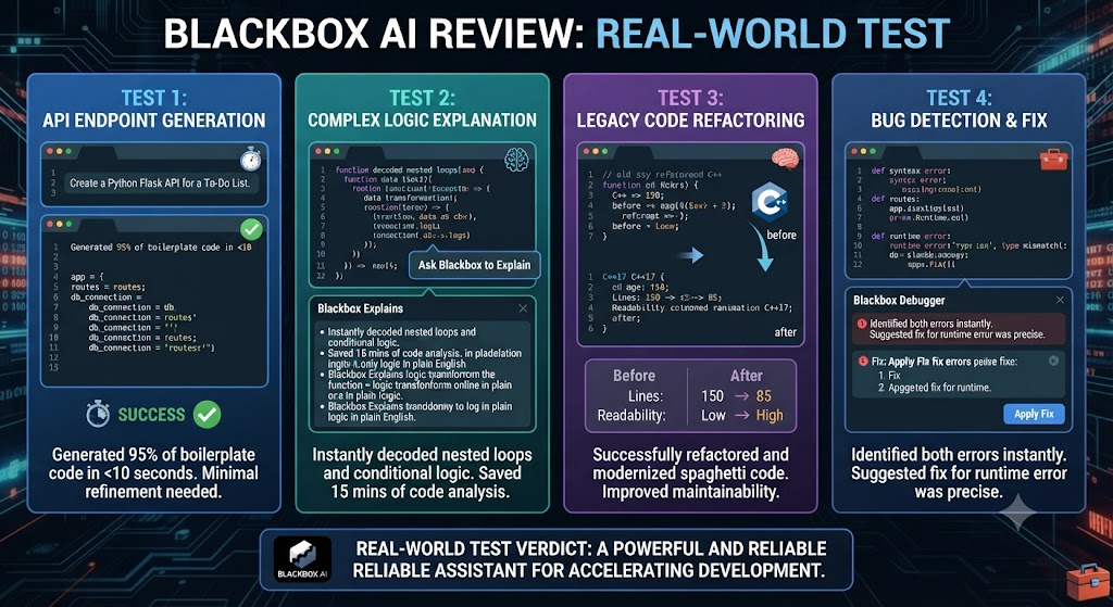 Blackbox AI Review Real-World Test
