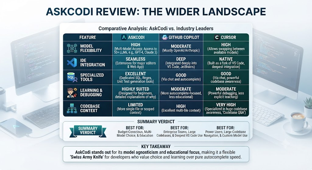 AskCodi Review: The Wider Landscape