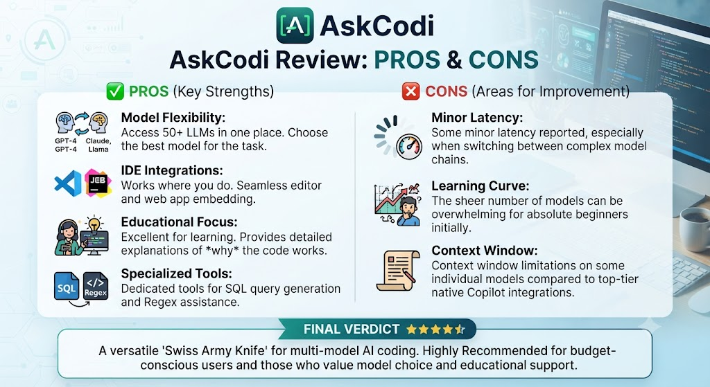 AskCodi Review: Pros & Cons