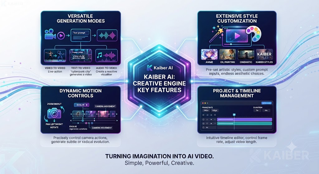 kaiber ai Key Features