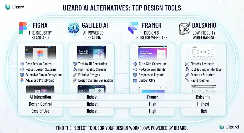 uizard ai Alternatives
