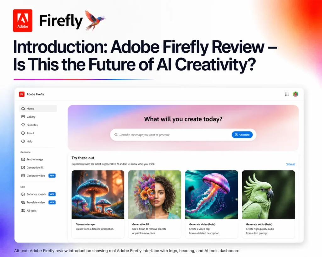 Adobe Firefly Review 2026: What You Need to Know First