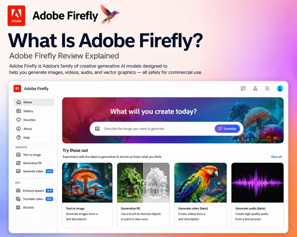 1. What Is Adobe Firefly? A Plain-English Overview