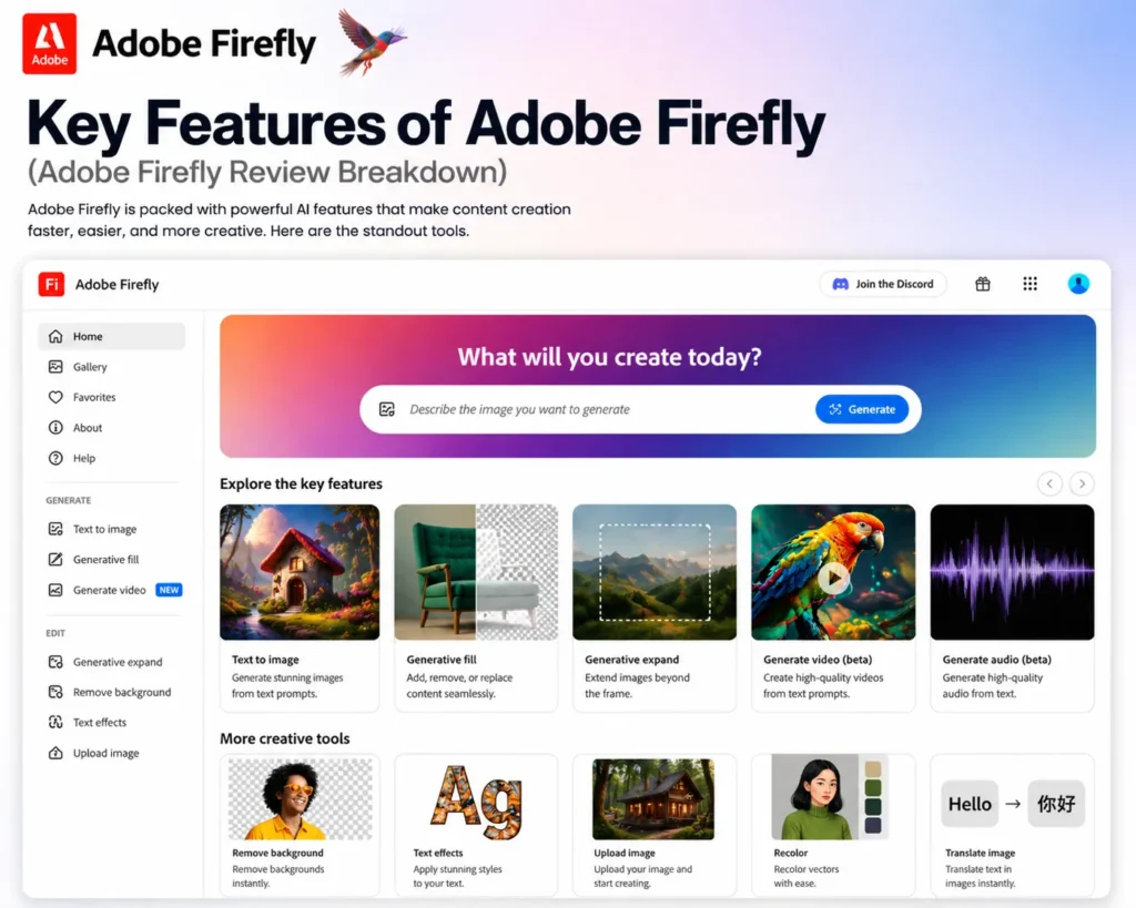 3. Key Adobe Firefly Features in 2026