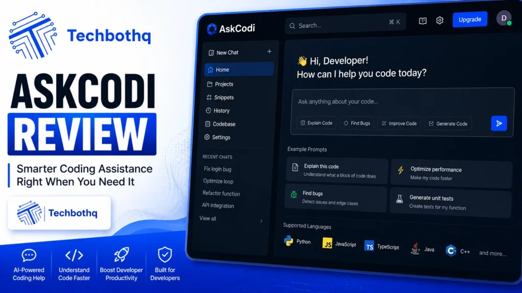 AskCodi Review 2026: Multi-Model AI Coding Assistant for Developers