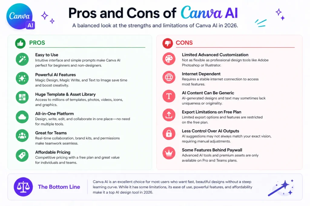 5. Canva AI Review: Honest Pros and Cons