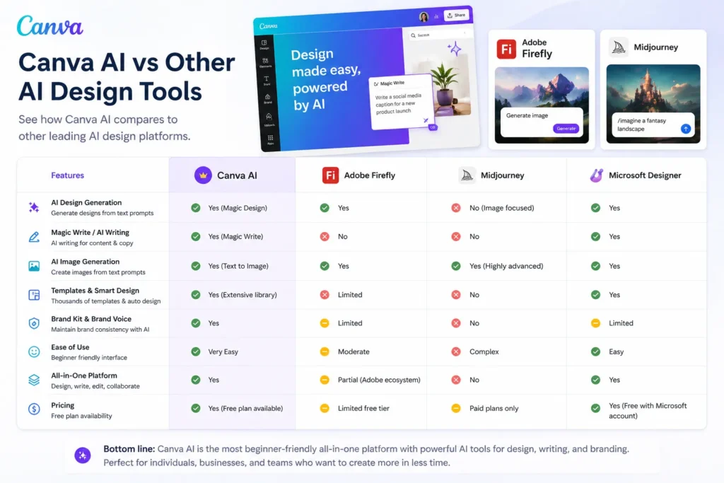 7. Canva AI Review: How It Compares