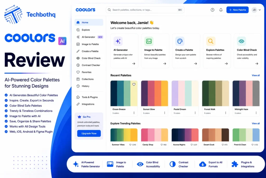 Coolors AI Review 2026: Best AI Color Palette Generator for Designers