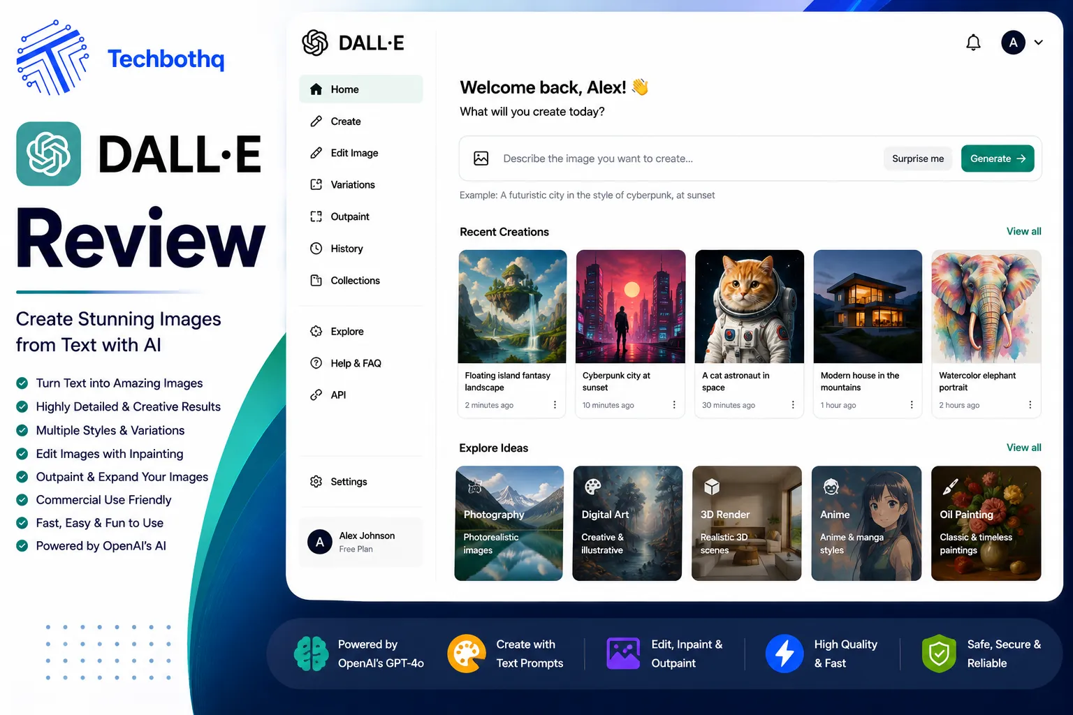 DALL-E Review 2026: OpenAI's AI Image Generator (Now GPT Image 1.5)